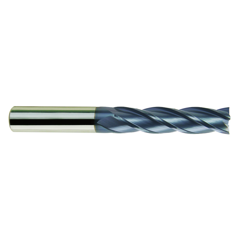 Yg-1 Tool Company TANK-POWER, 4 Flute 30° Helix Long Square End mill, GAC25030N, D=3 L=60