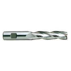 Yg-1 Tool Company GENERAL HSS, 3 Flute 30°Helix Long Roughing End mill (Non Coat,Coarse), E2752070, D=7 L=80