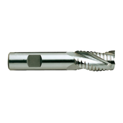 Yg-1 Tool Company GENERAL HSS, 4 Flute 30°Helix Short Roughing End mill (Non Coat,Coarse), E2754150, D=15 L=83
