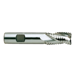 Yg-1 Tool Company GENERAL HSS, 3 Flute 37°Helix Roughing End mill For Aluminum(Coarse), E2755180, D=18 L=92