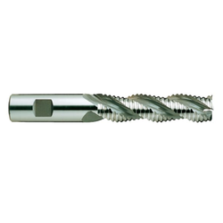 Yg-1 Tool Company GENERAL HSS, 3 Flute 37°Helix Long Roughing End mill For Aluminum (Non Coat,Coarse), E2756250, D=25 L=166