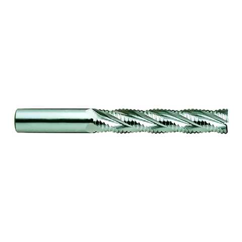 Yg-1 Tool Company GENERAL HSS, 6 Flute 30°Helix Long Roughing End mill (Coarse, Non Coat), E2759360, D=36 L=186