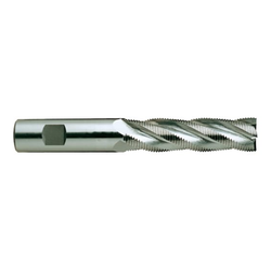 Yg-1 Tool Company GENERAL HSS, 3 Flute 30°Helix Long Roughing End mill (Non Coat,Fine), E2762060, D=6 L=68