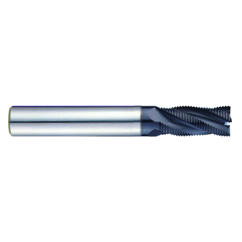 Yg-1 Tool Company TANK-POWER, 4 Flute 30° Helix Short Roughing End mill (Fine), GAD33060, D=6 L=57