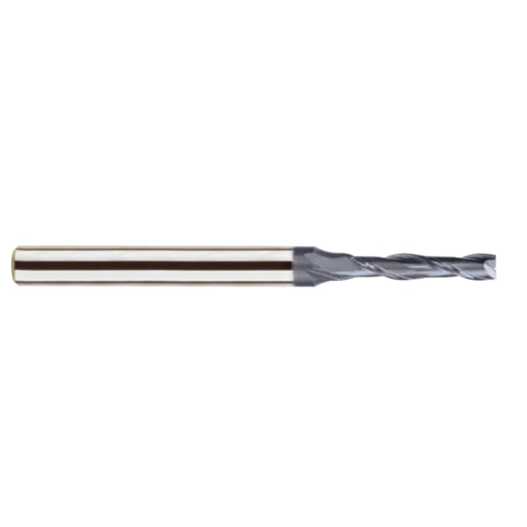 Yg-1 Tool Company 4G MILL, 2 Flute 30° Helix Long Square End mill, SEME7001003, D=1  L=60