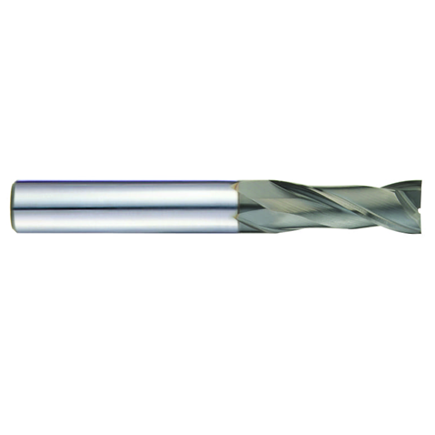 Yg-1 Tool Company GENERAL HSS, 2 Flute 30° Helix Regular Square End mill (TiAlN-Coated), EQ401010, D=1 L=55