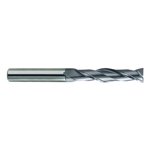 Yg-1 Tool Company GENERAL HSS, 2 Flute 30° Helix Long Square End mill (TiAlN Coated), EQ406250, D=25 L=165