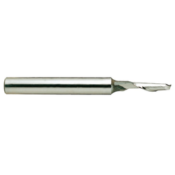 Yg-1 Tool Company GENERAL HSS, 1 Flute N30°Helix Square End mill For Aluminum, EL612050, D=5 L=60