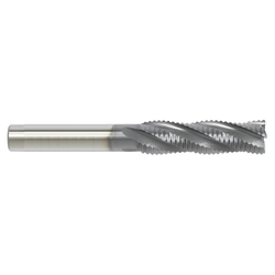 Yg-1 Tool Company GENERAL HSS, 5 Flute 30°Helix Long Roughing End mill (Coarse, TiAlN Coated), EQ759250, D=25 L=166