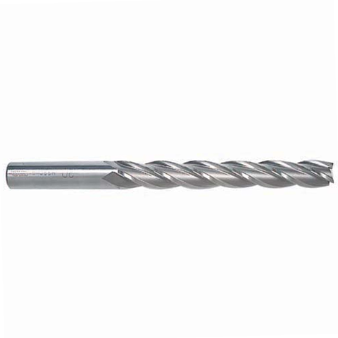 Yg-1 Tool Company GENERAL HSS, 4 Flute 30° Helix Extra-Long Square End mill(Non Coat), E2750160, D=16 L=160