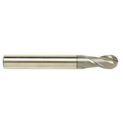 Yg-1 Tool Company GENERAL HSS, 2 Flute 30°Helix Ball End mill (TiAlN Coated), EQ480500, D=50 L=210