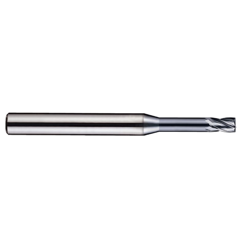 Yg-1 Tool Company 4G MILL, 4 Flute 30° Helix Rib Corner Radius End mill, SEME6401000503, D=1 R0.05 L=50