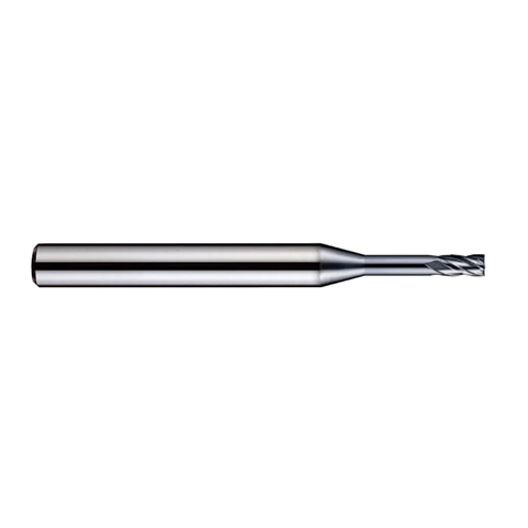 Yg-1 Tool Company 4G MILL, 4 Flute 30° Helix Rib Square End mill, SEME7302545, D=2.5  L=90