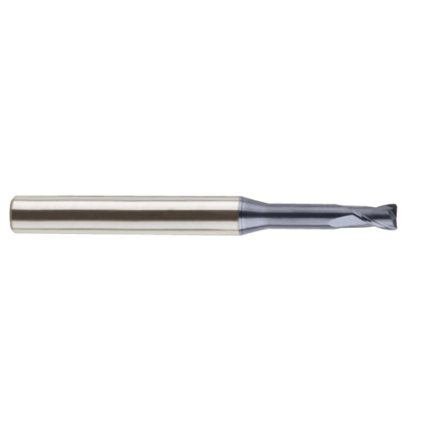 Yg-1 Tool Company 4G MILL, 2 Flute 30°Helix Rib Corner Radius End mill, SEME61002002005, D=0.2