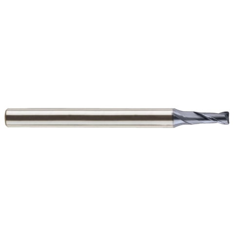 Yg-1 Tool Company 4G MILL, 2 Flute 30°Helix  Corner Radius End mill, SEMD99002002, D=0.2